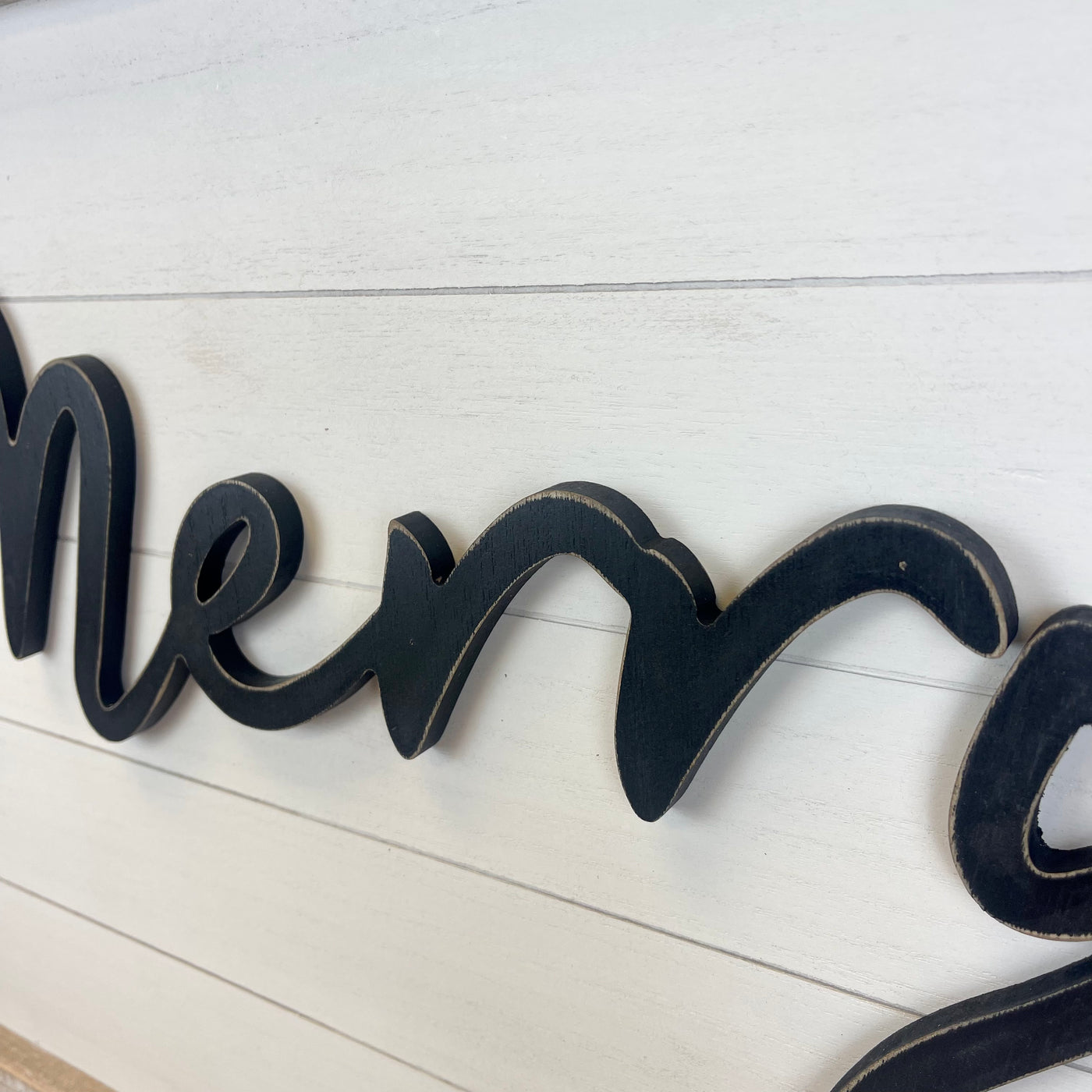 Welcome to our Chaos/Merry Reversible Sign