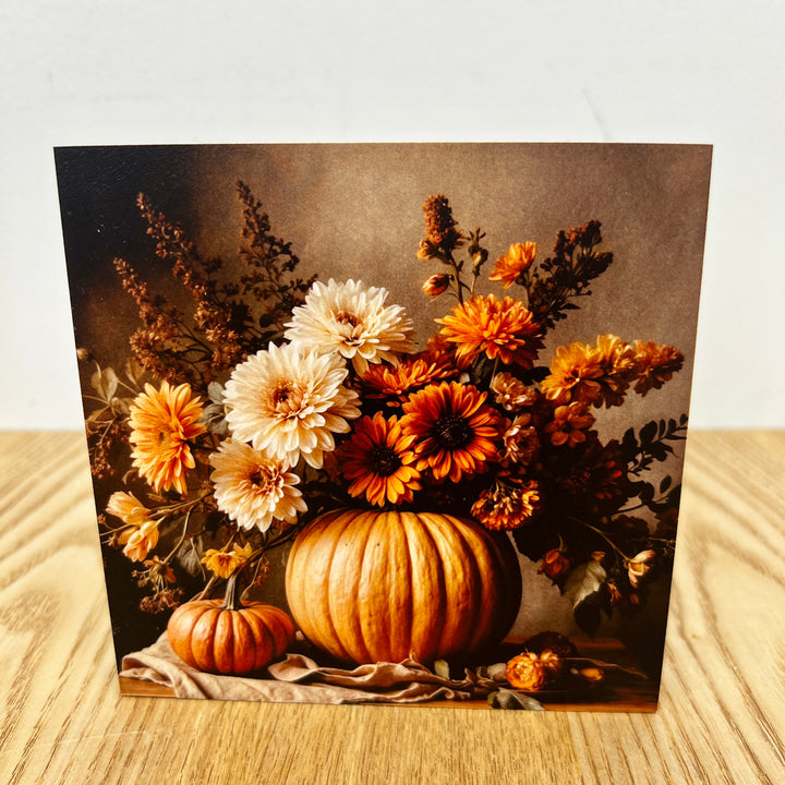 Pumpkin & Fall Wooden Blocks