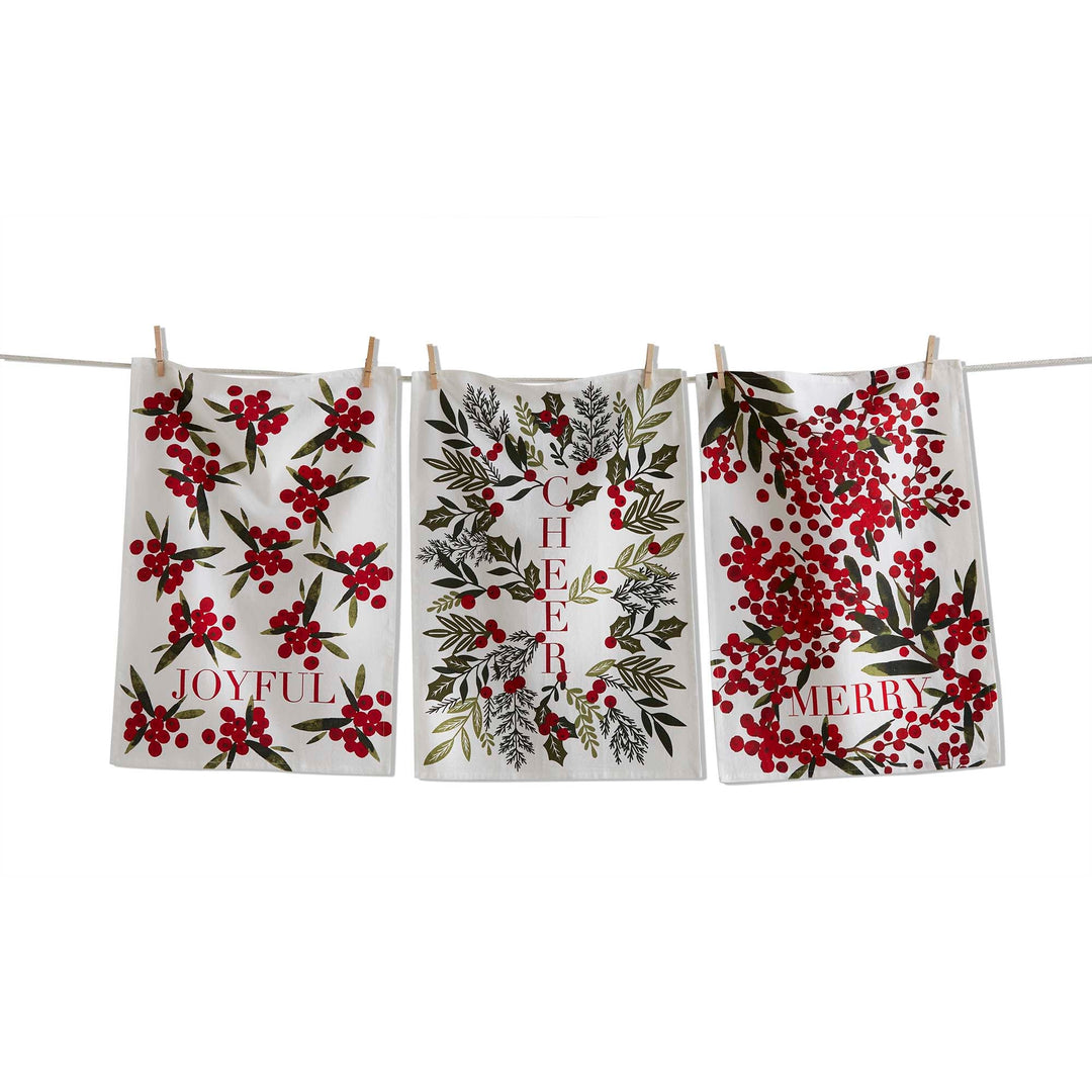 Sprig Dishtowel - 3 Styles