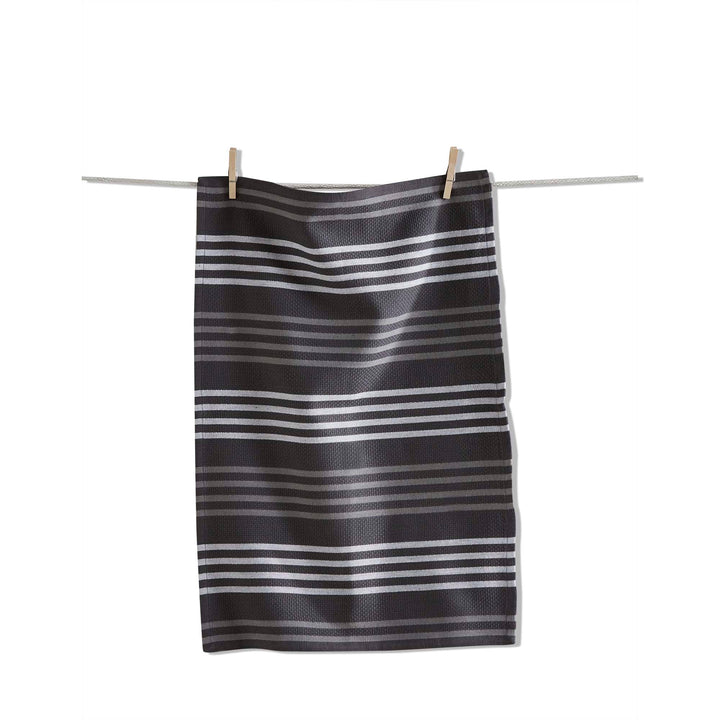 Basket Weave Stripe Dishtowel - 6 Colors Available