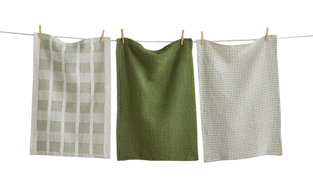 Sonoma Dishtowel Set Of 3, 8 colors available