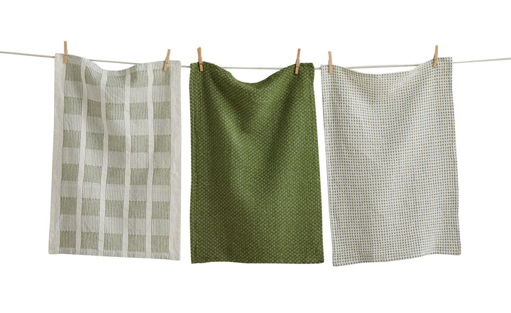Sonoma Dishtowel Set Of 3, 8 colors available