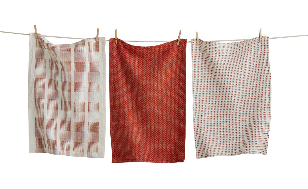 Sonoma Dishtowel Set Of 3, 8 colors available