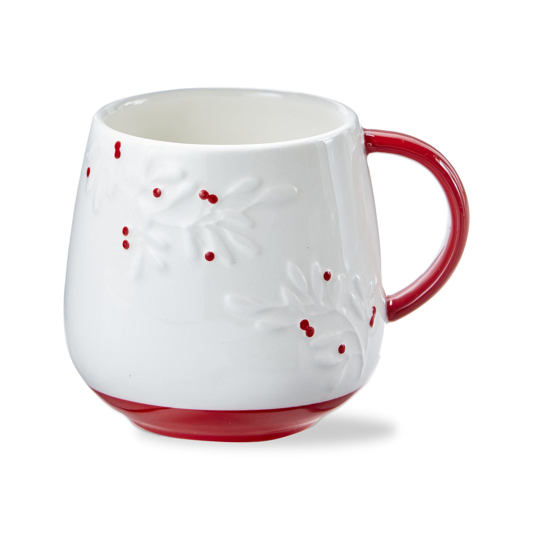 Winter Snow Botanical Mug