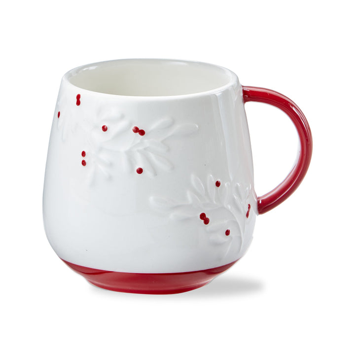 Winter Snow Botanical Mug
