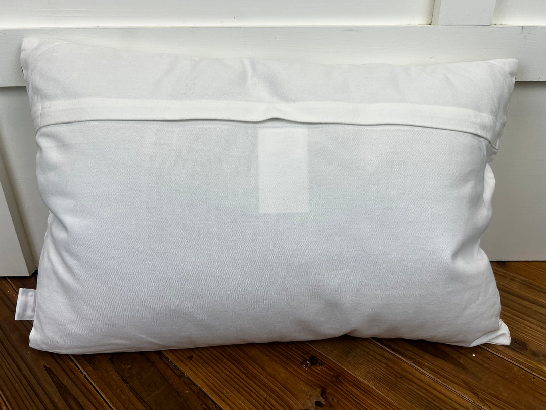 Autumn Flower Market Lumbar Pillow