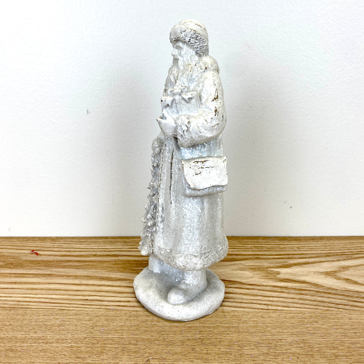 9" Tall Resin Santa