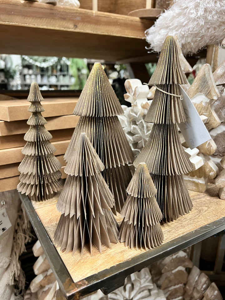 Set of 5 Paper Trees