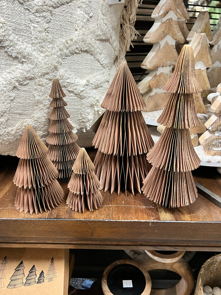 Set of 5 Paper Trees
