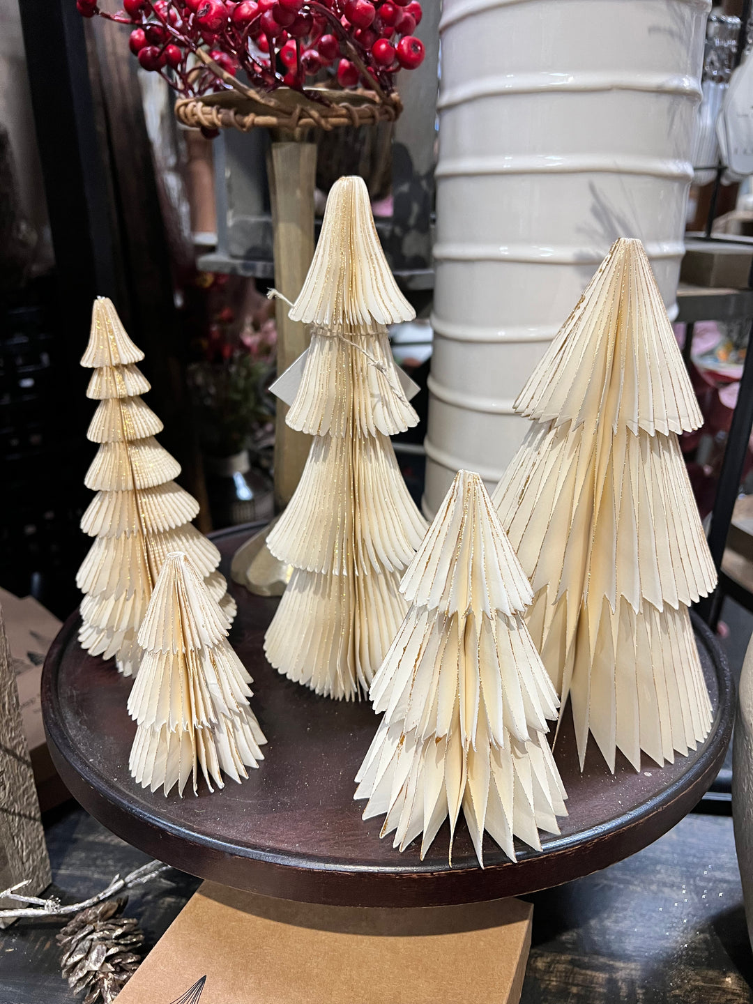Set of 5 Paper Trees