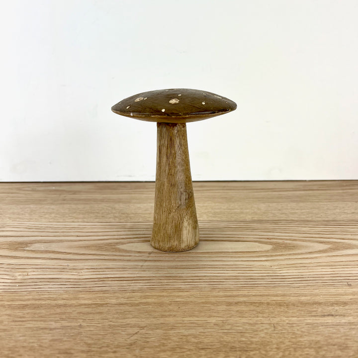 Flat Top Brown Brown Polka Dot Mushrooms, 3 sizes available