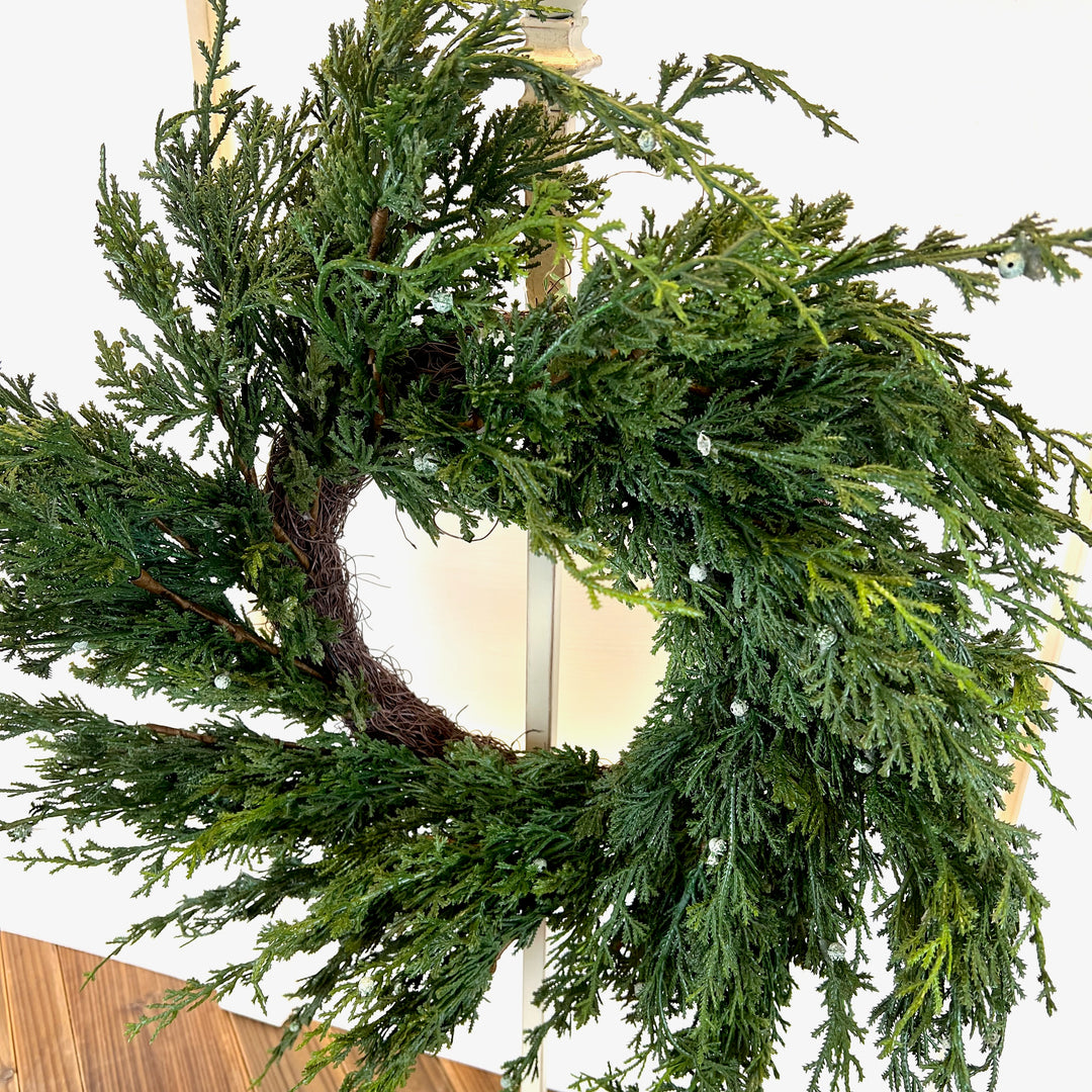 Juniper Wreath with Berry