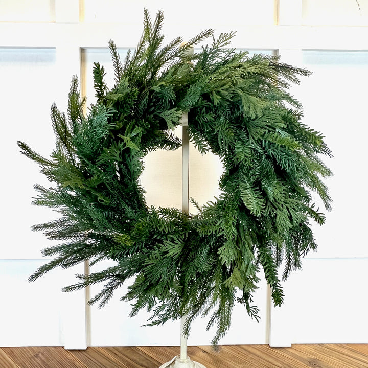 Cedar, Pine, & Juniper Wreath - 2 Sizes
