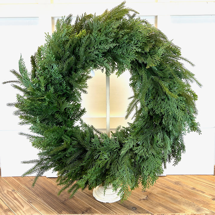 Cedar, Pine, & Juniper Wreath - 2 Sizes