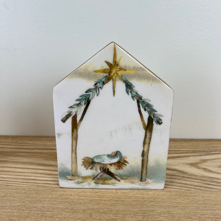 Watercolor Nativity Blocks - 2 Styles
