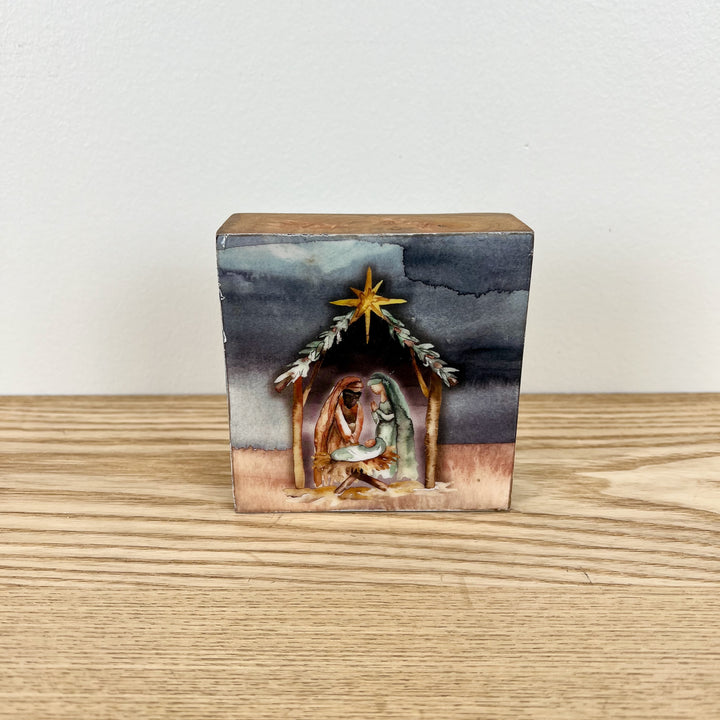 Watercolor Spiritual Art Blocks - 4 Styles