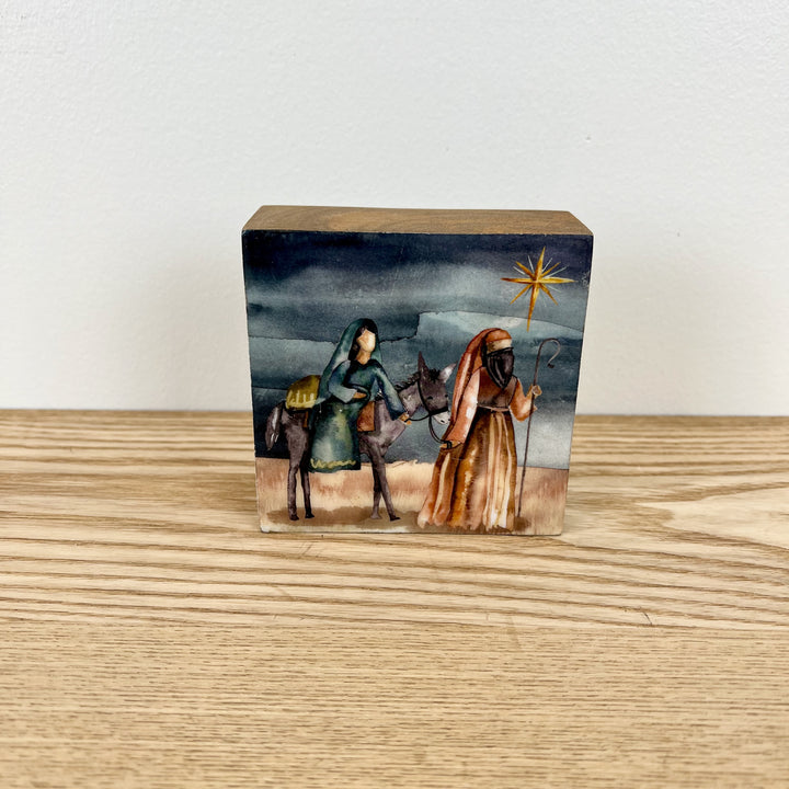 Watercolor Spiritual Art Blocks - 4 Styles