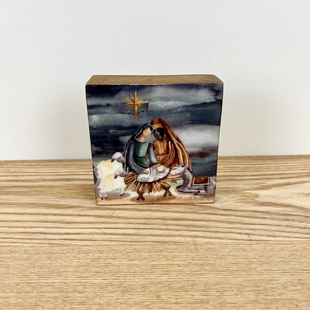 Watercolor Spiritual Art Blocks - 4 Styles