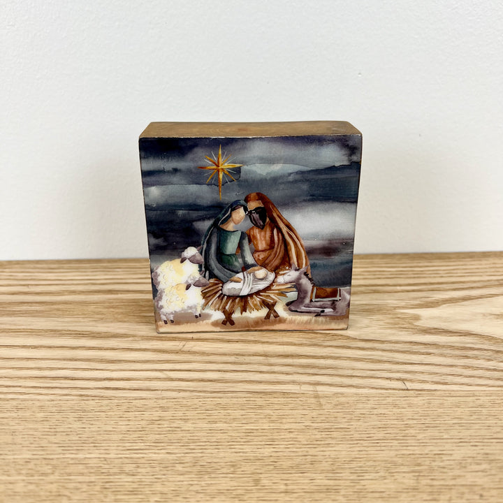 Watercolor Spiritual Art Blocks - 4 Styles