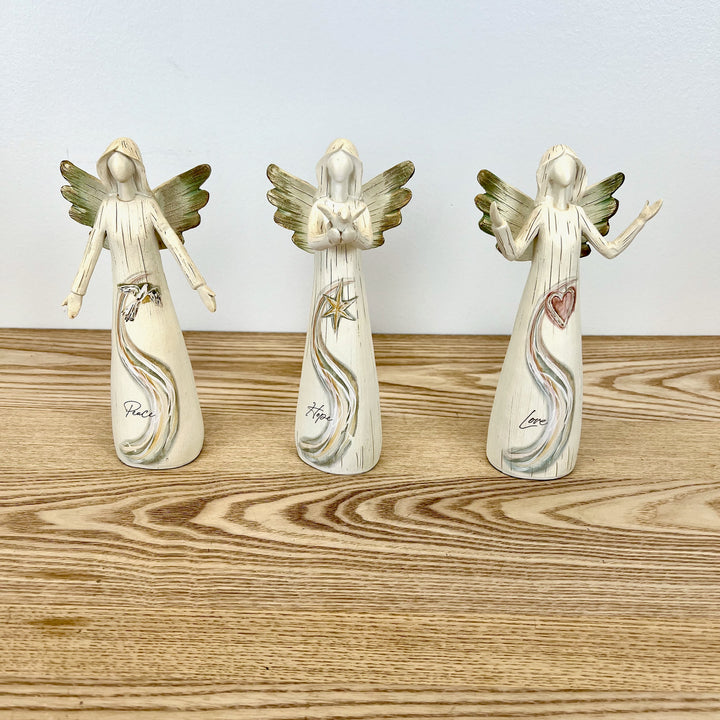 Watercolor Angel Figurines - 3 Styles