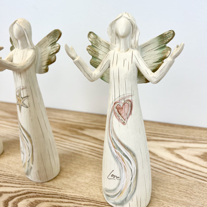 Watercolor Angel Figurines - 3 Styles