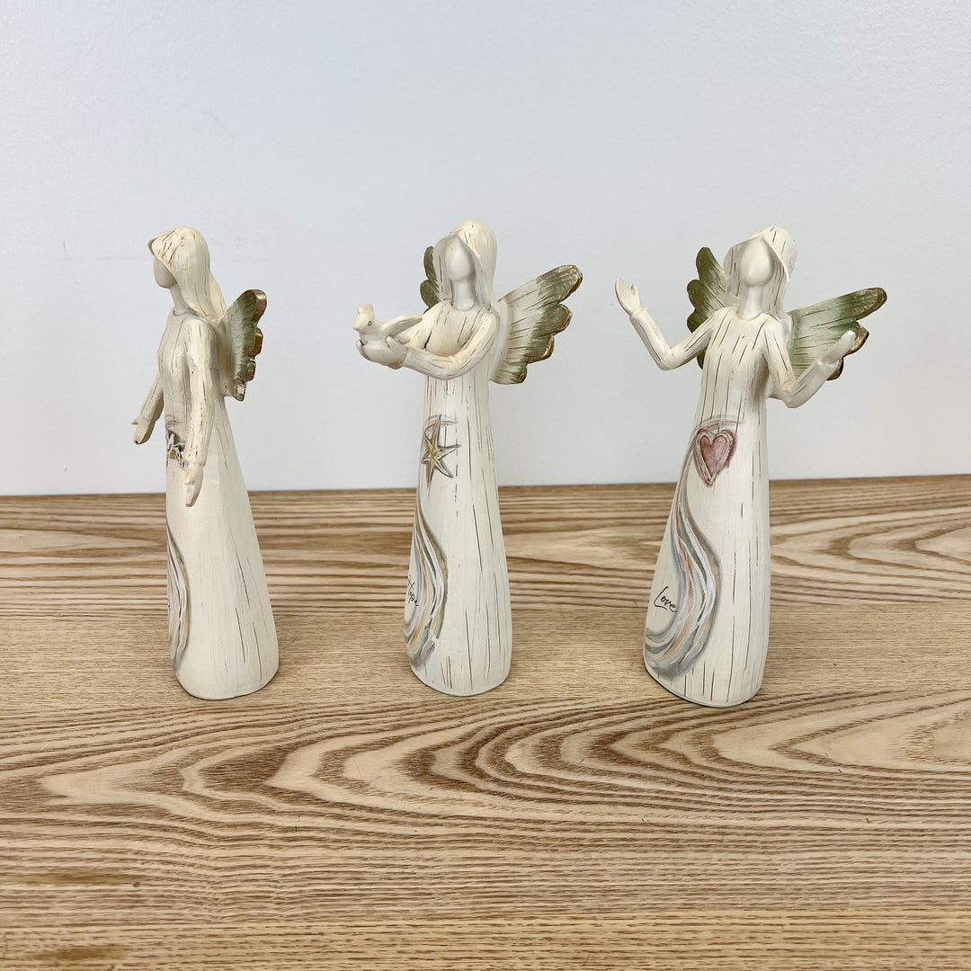 Watercolor Angel Figurines - 3 Styles