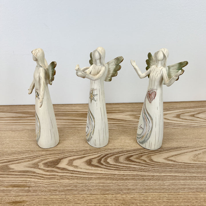 Watercolor Angel Figurines - 3 Styles