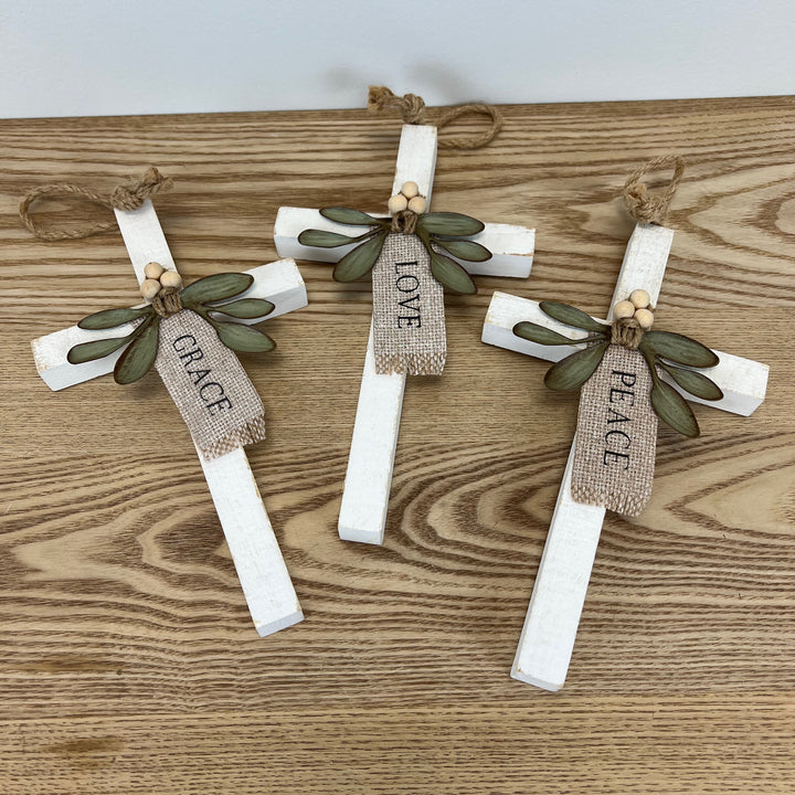 Cross with saying - 3 styles