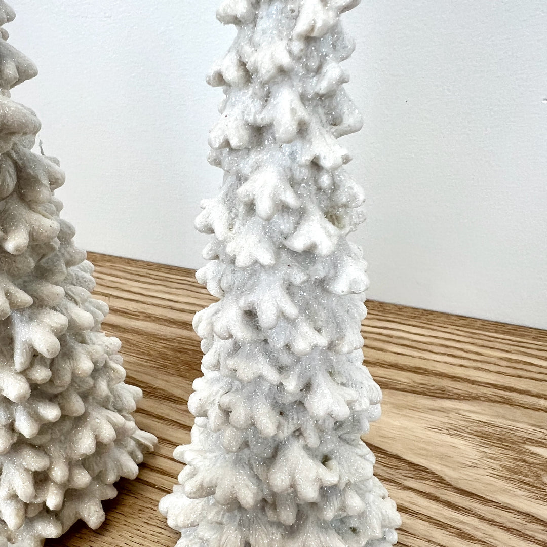 Glitter Resin Tree Trios - 3 Colors