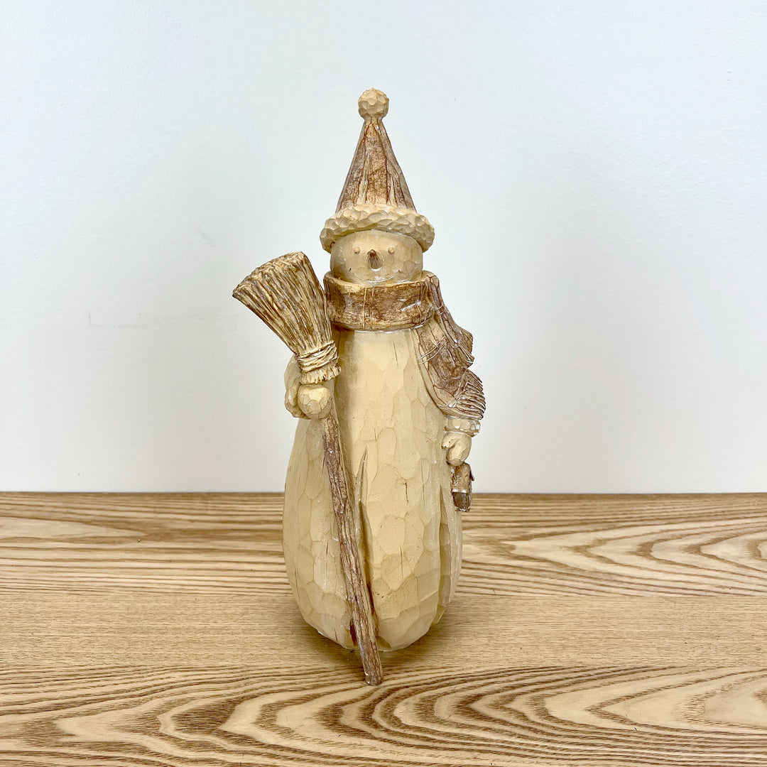 Rustic Snowman Figurine - 3 Styles