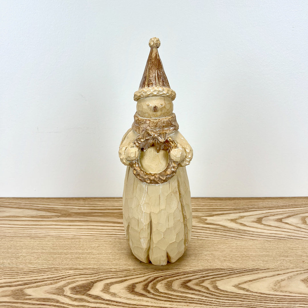 Rustic Snowman Figurine - 3 Styles