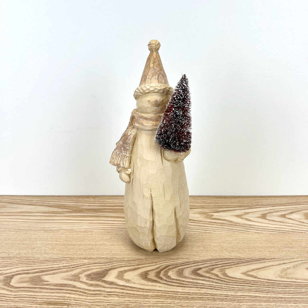 Rustic Snowman Figurine - 3 Styles