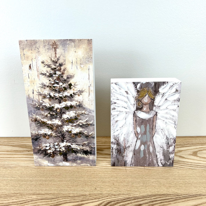 Holiday Block Signage - 2 Styles
