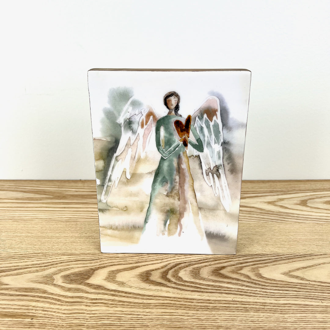 Watercolor Angel Blocks