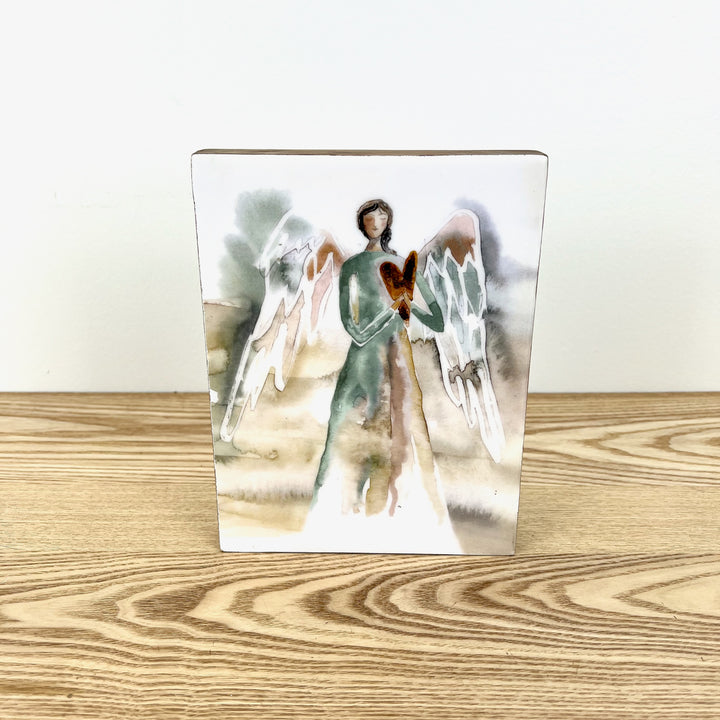 Watercolor Angel Blocks
