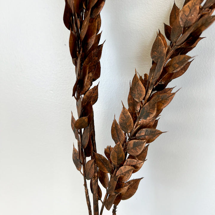 Metallic Spike Leaf Spray