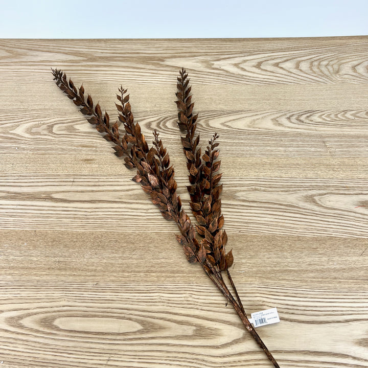 Metallic Spike Leaf Spray