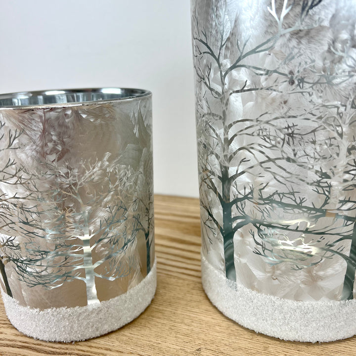 Holiday Design Candleholders - 2 Sizes
