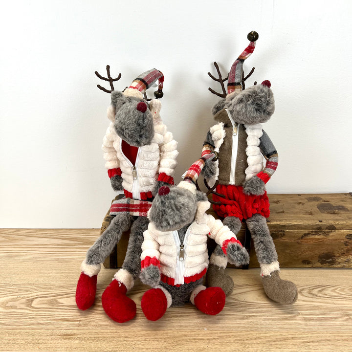 Reindeer Plush - 3 Styles