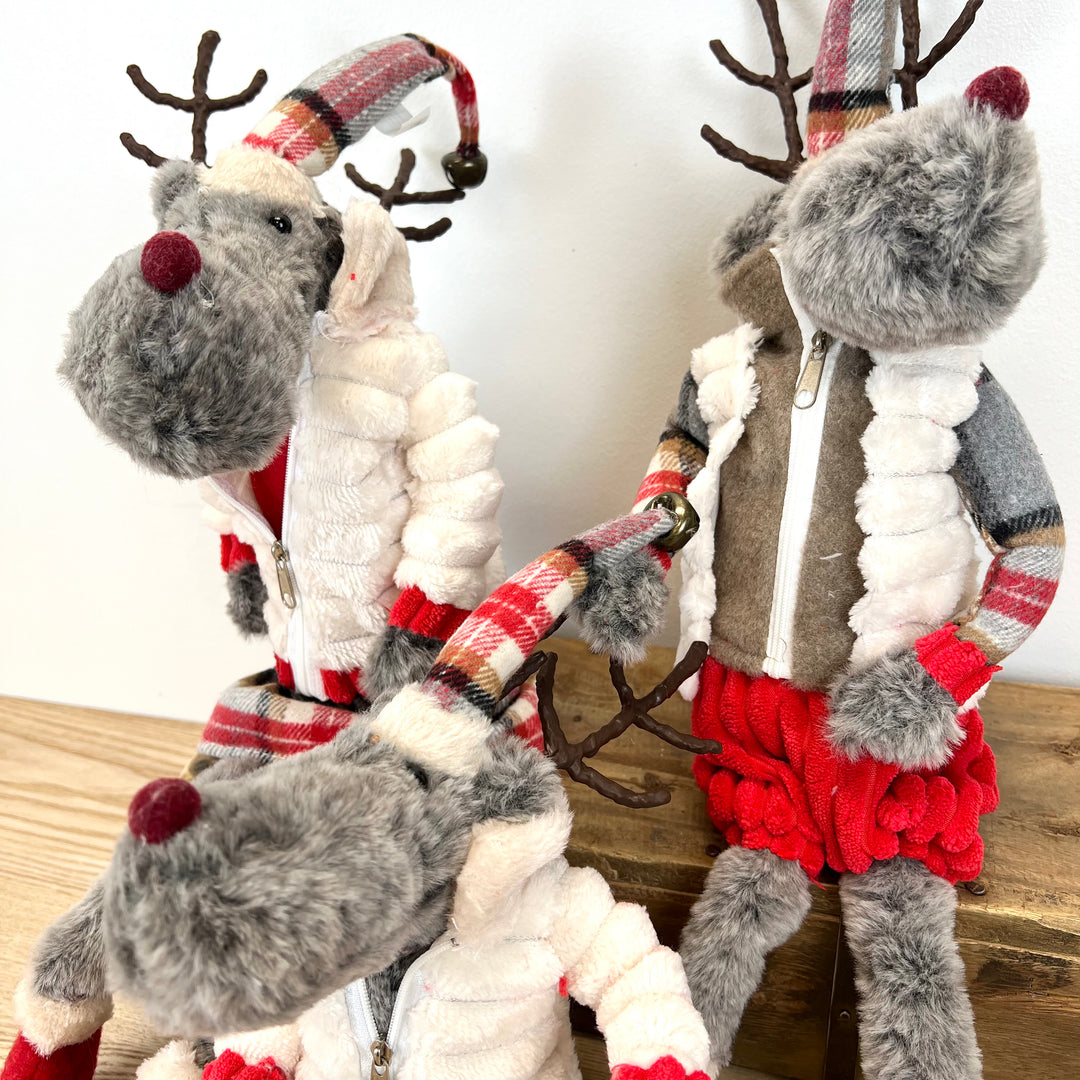 Reindeer Plush - 3 Styles