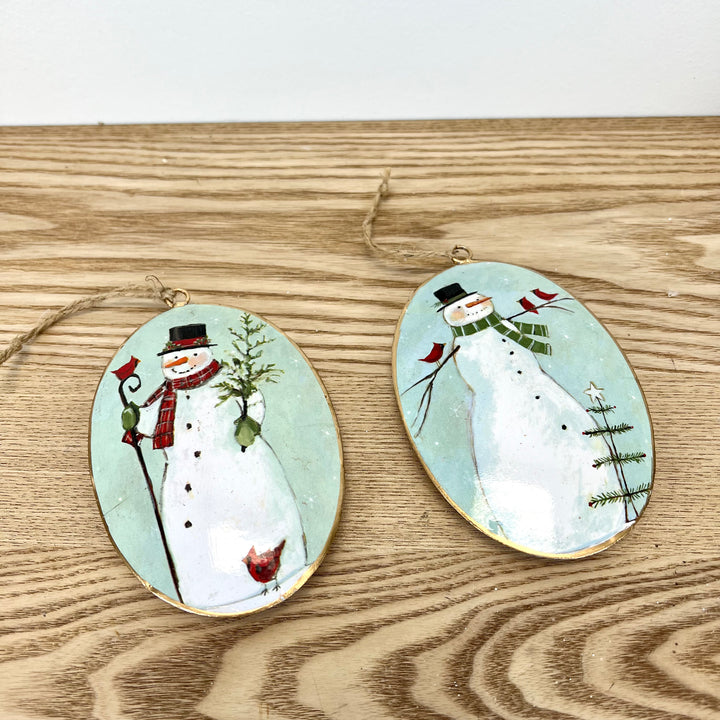 Snowman Ornament - 2 styles