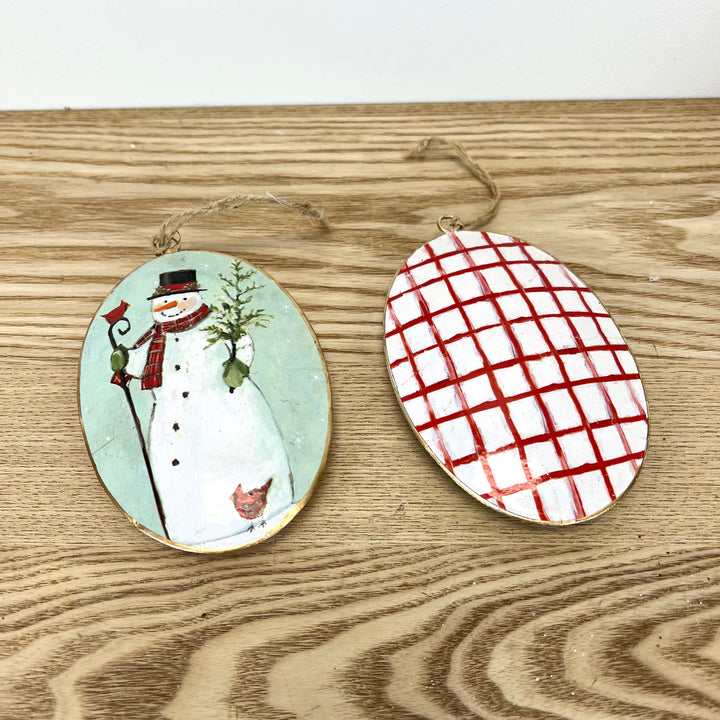 Snowman Ornament - 2 styles