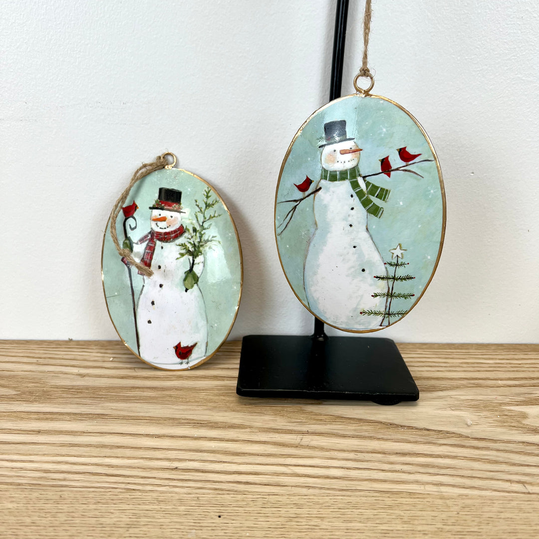 Snowman Ornament - 2 styles