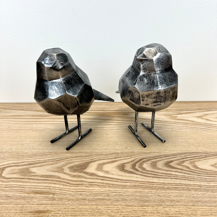 Metallic Birds - Set of 2