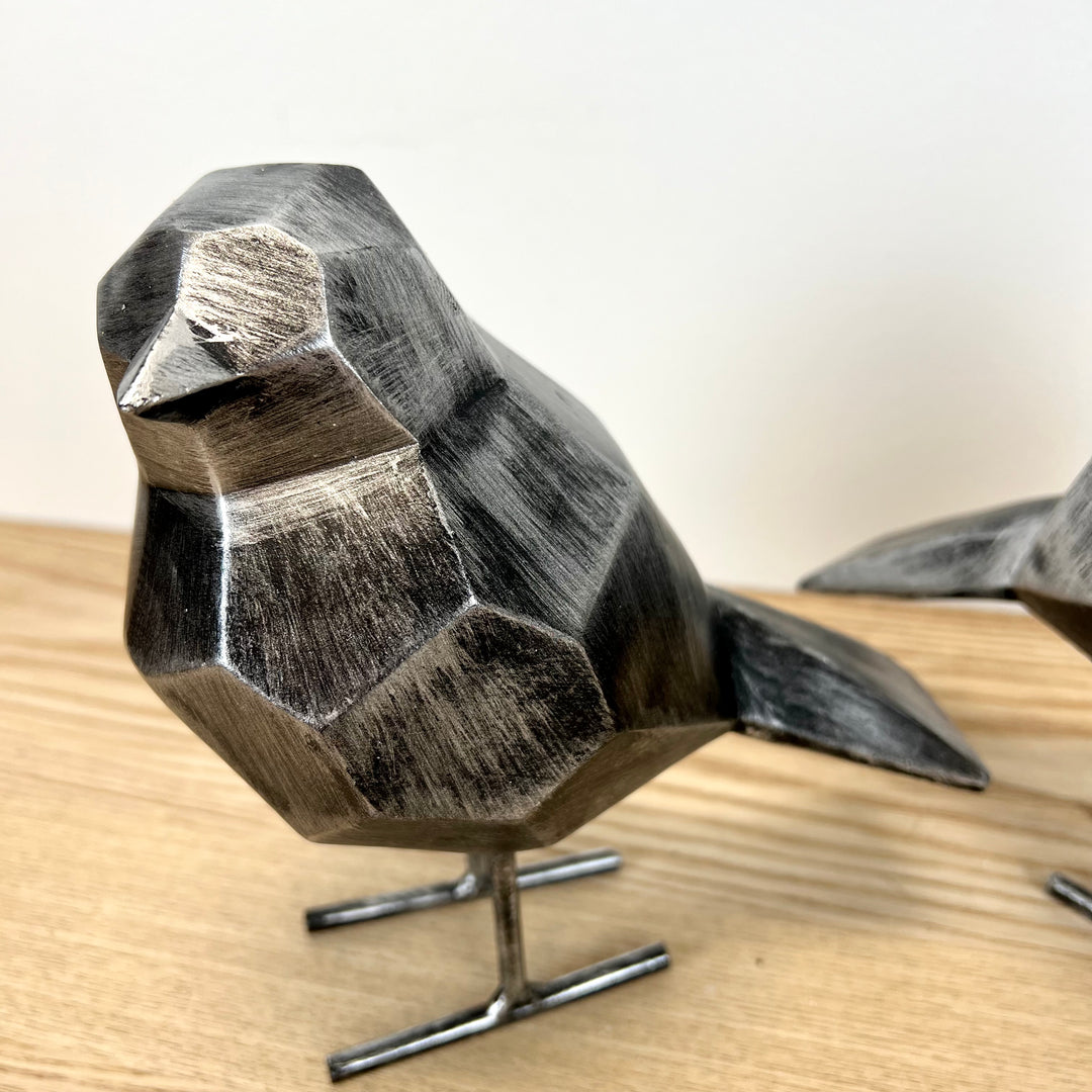 Metallic Birds - Set of 2
