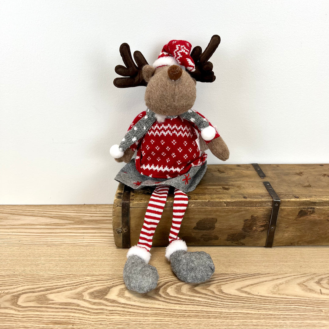 Holiday Moose Shelf Sitter - 2 Styles