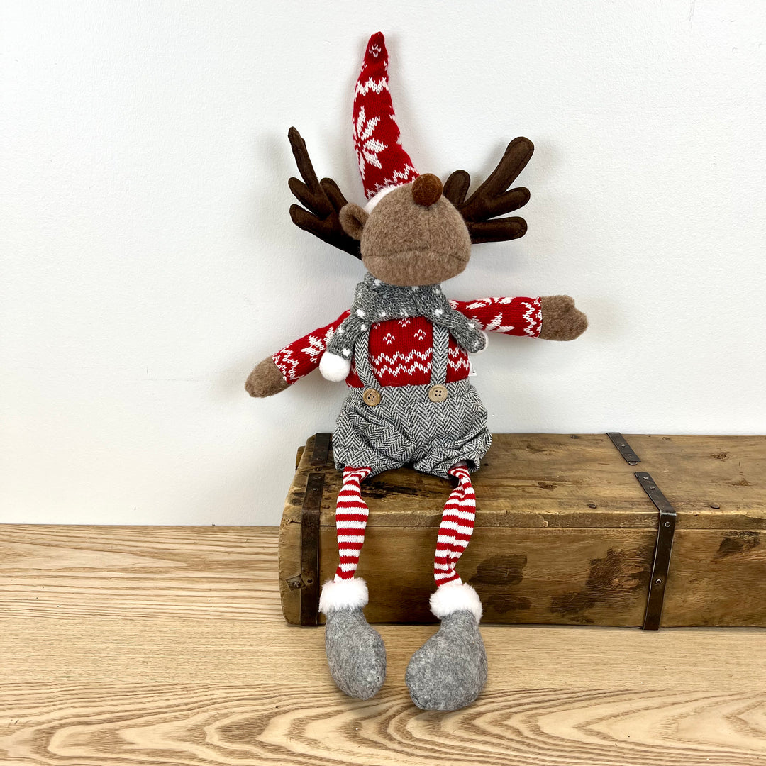 Holiday Moose Shelf Sitter - 2 Styles