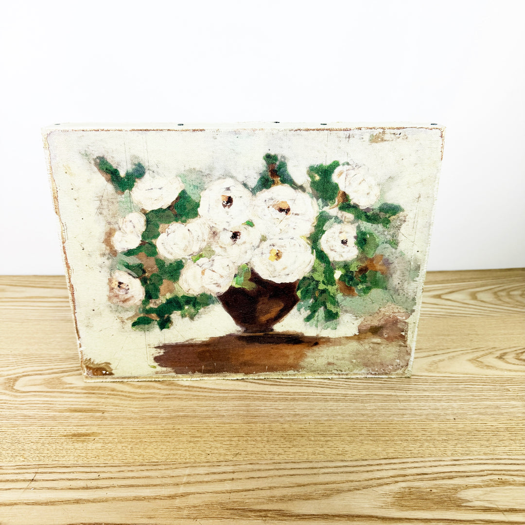 Canvas Wall Décor w/ Flowers in Vase, 2 Styles