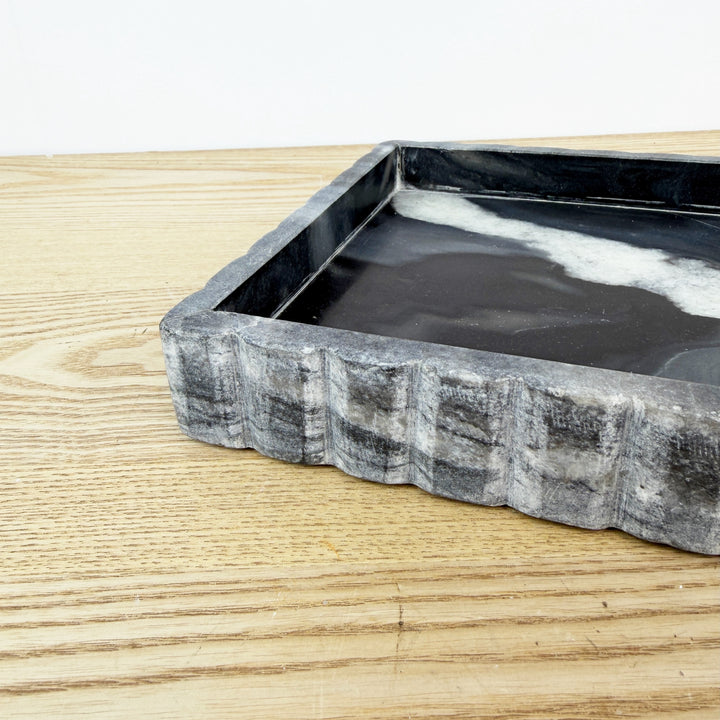 Black Marble Tray