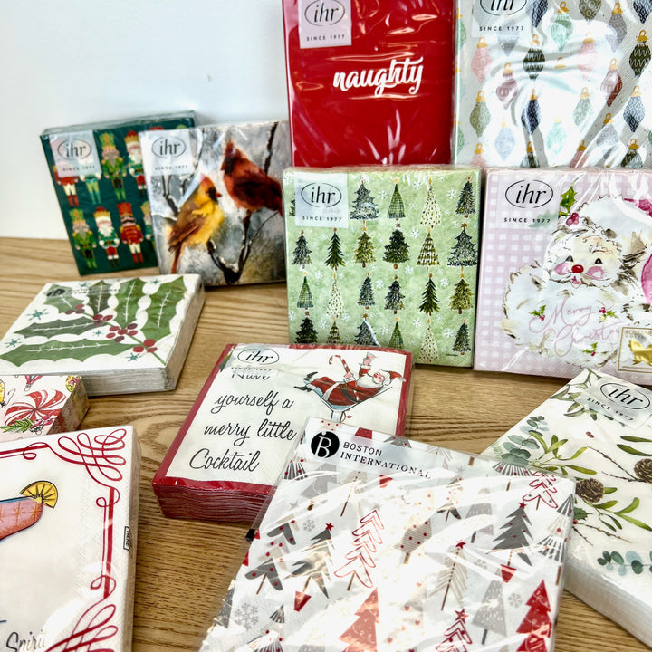 Holiday Cocktail Napkins
